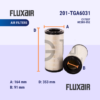 Fluxair - 5a - Air Filters - 201-TGA6031 (C17337) (KC200-052)
