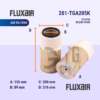 Fluxair - 5a - Air Filters - 201-TGA205K (C16190) (KC200-018K)
