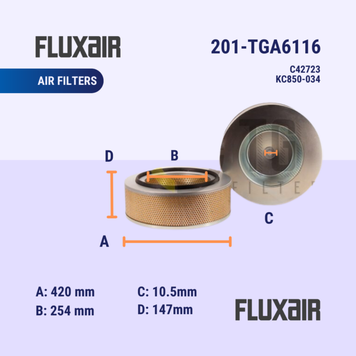 Field Air Compressors - Products - 201 - Air Filters - 201-TGA6116 (C42723) (KC850-034)