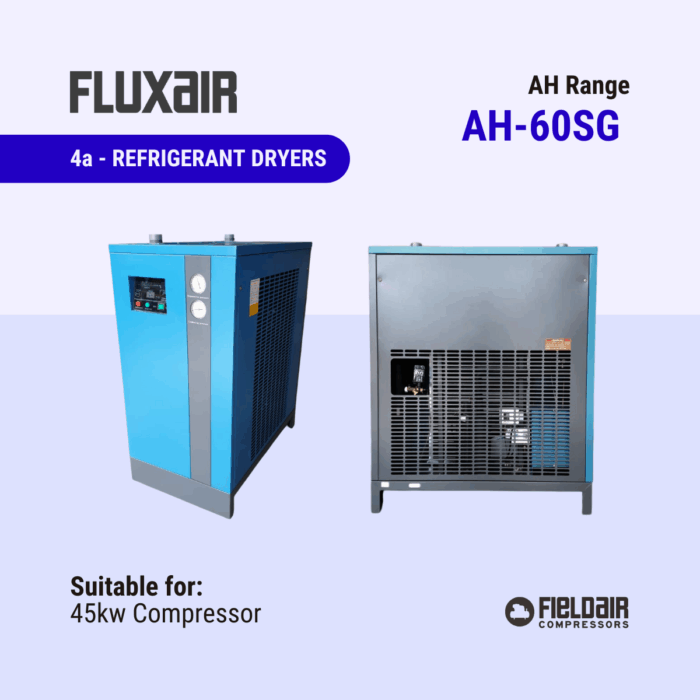 Field Air Compressors - 4a - Refrigerant Dryers - Fluxair AH60SG